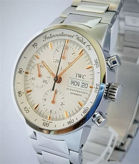 IWC Gst Chronograph full set. revisione anno 2000. fattura 990.